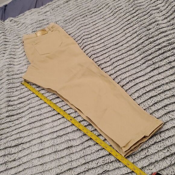 Tan Anne Klein skinny ankle jeans size 14 - Picture 10 of 10